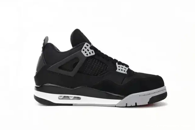 Official Maikesneakers Air Jordan Black 4 Canvas DH7138-006 0429